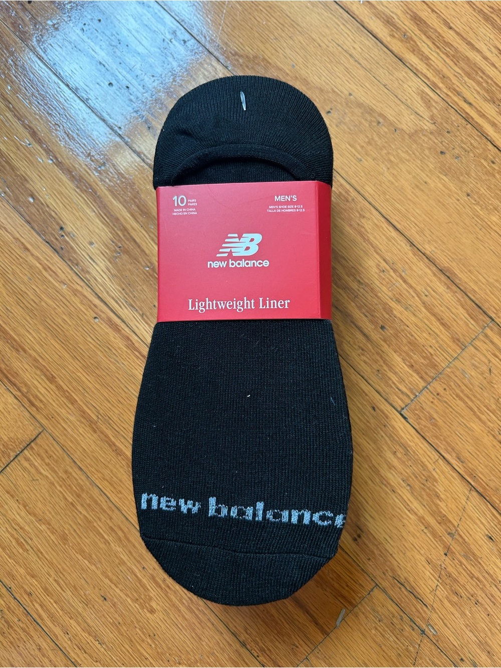 New Balance Men's Lightweight Liner Socks 10 packs